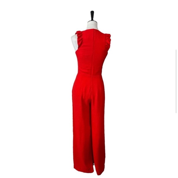 ❤️❤️Sugarlips size large EUC Elegant Red Jumpsuit ❤️❤️ - Picture 2 of 6